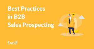 Best practices b2b sales prospecting