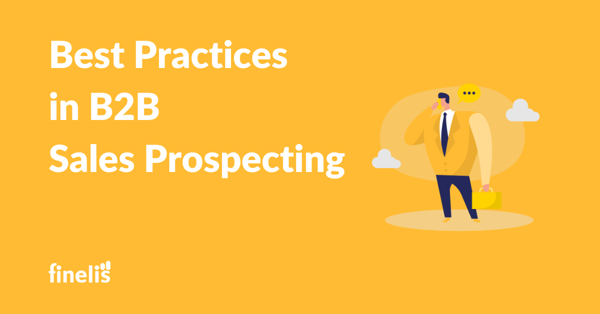 Best practices b2b sales prospecting